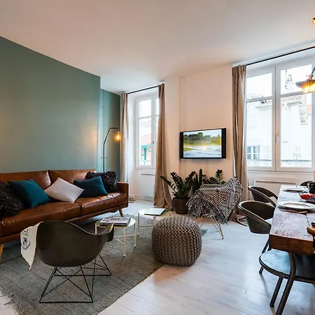 Apartamento L'atelier Keyweek Vintage Duplex With Parking Center Biarritz