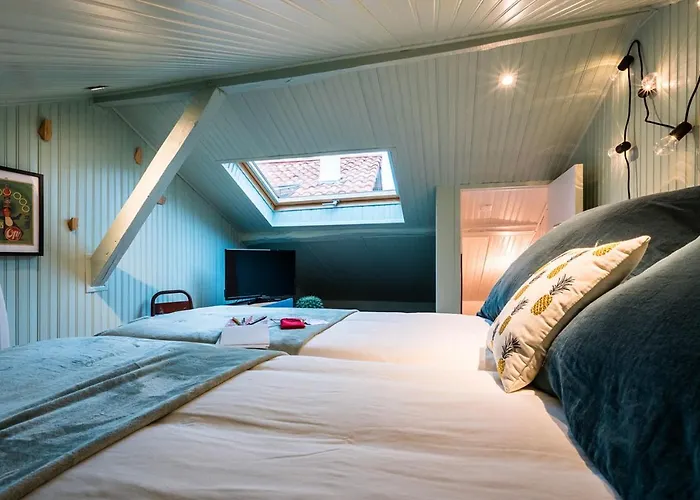 L'atelier Keyweek Vintage Duplex With Parking Center * 비아히쯔